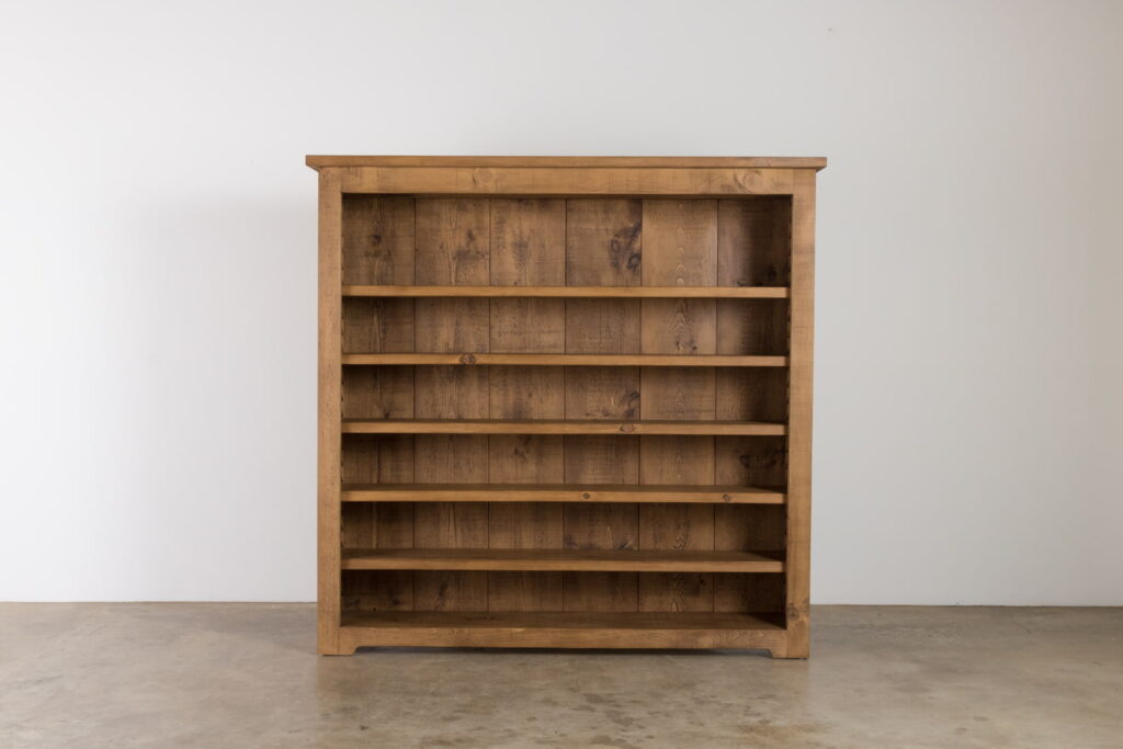 Extra large plank bookcase