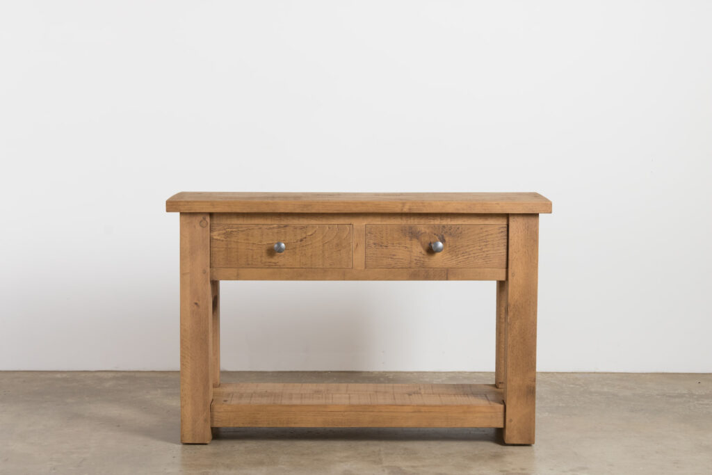 The Plank Console Table : Mill Sawn Pine