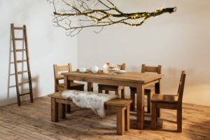 Pine Plank Dining Table