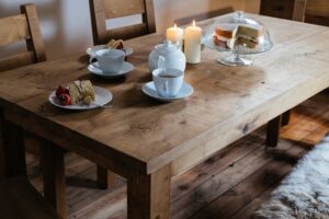 Pine Plank Dining Table
