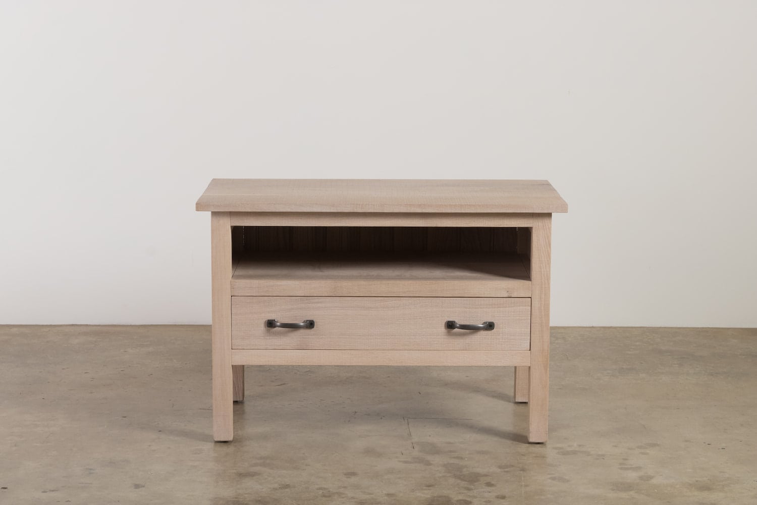 Handmade oak TV cabinet